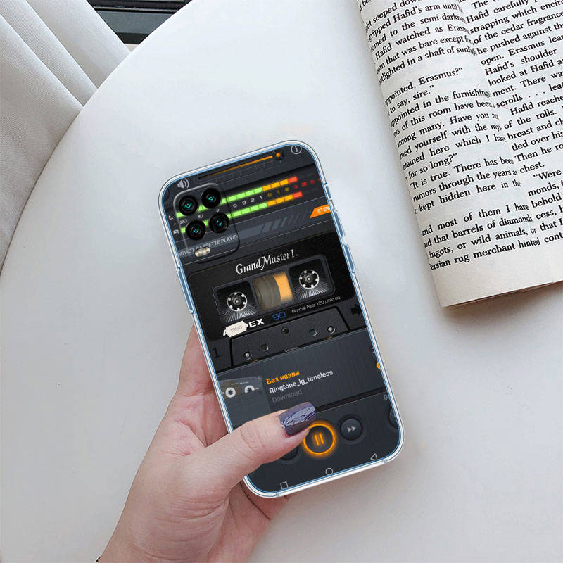Винтажный бумбокс IR30 Чехол для кассеты для Motorola E22S E7 G6 G7 G8 G9 Plus Power Play G10 G20 G04 E30 E40 E22 E20 E13 E15 G22 G23 G05 G75 G35 G55