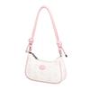 New Disney Strawberry Bear Series PU Shoulder Bag Regular Women's White/Pink BMK-71537W