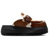 Jordan Air Jordan Mule Abrasion Resistant Closed Toe Slippers Women's Black White Brown Jordan IB1497-001