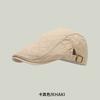 Мужские береты Boina Модная шляпа Masculina Клетчатый стиль Gorro Повседневные шляпы Хлопок Boinas Однотонный берет для мужчин Кепка 6 цветов