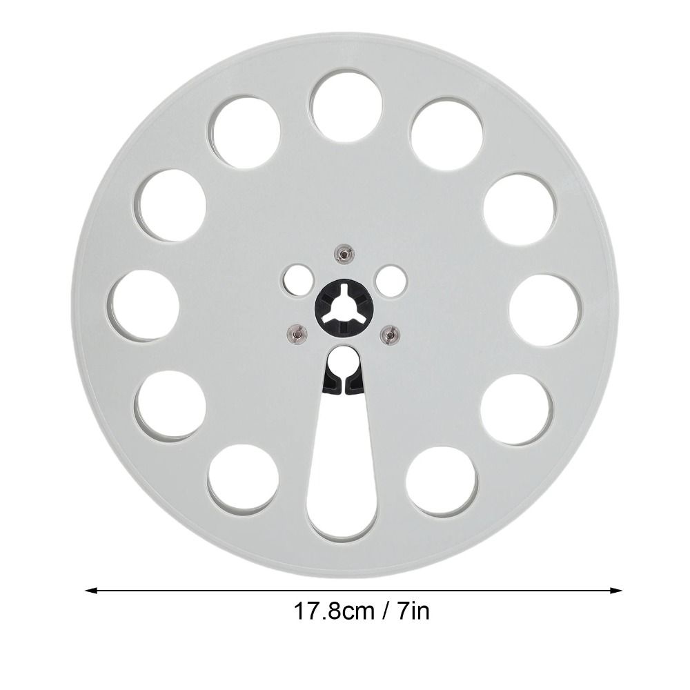 7inch Recording Takeup Reel Spare Parts Empty Tape Reel for TEAC/ReVox Studer Recording Equipment