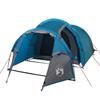 VidaXL Tente de Camping 3 Personnes, Tente d'Ombrage avec Sac de Transport, Auvent Portable avec Parois Latérales pour 94387
