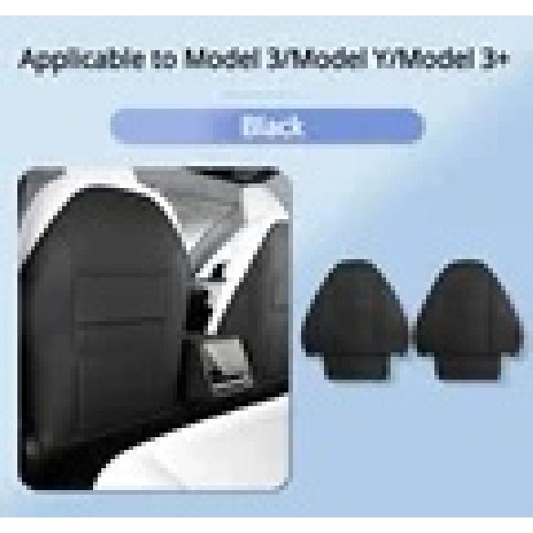 For Tesla Model3 Y 3+ Highland 2024 Seat  Anti Dirty Pad Leather Rear Backrest Half Pack Protective Pad Car Interior Accessories