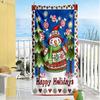 Christmas Beach Towel Soft Durable Quick-Dry Comfortable Lightweight Perfect for Traveling Yoga Camping and Swimming
