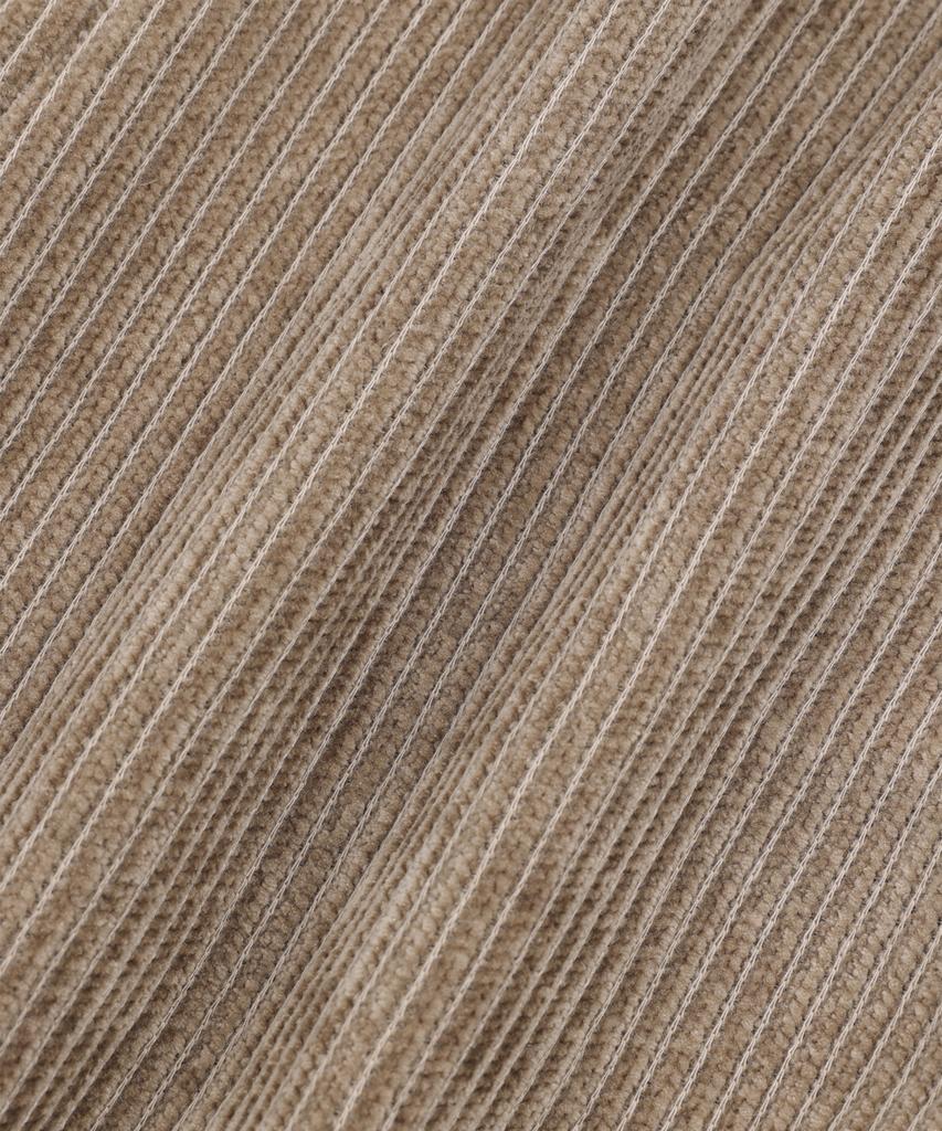 EASY NO EASY Curved Corduroy Pants - Beige