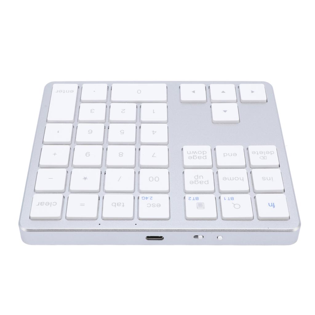Number Pad Wireless   Dual Mode 35 Keys Rechargeable   Numeric Keypad for Laptop PC Tablet