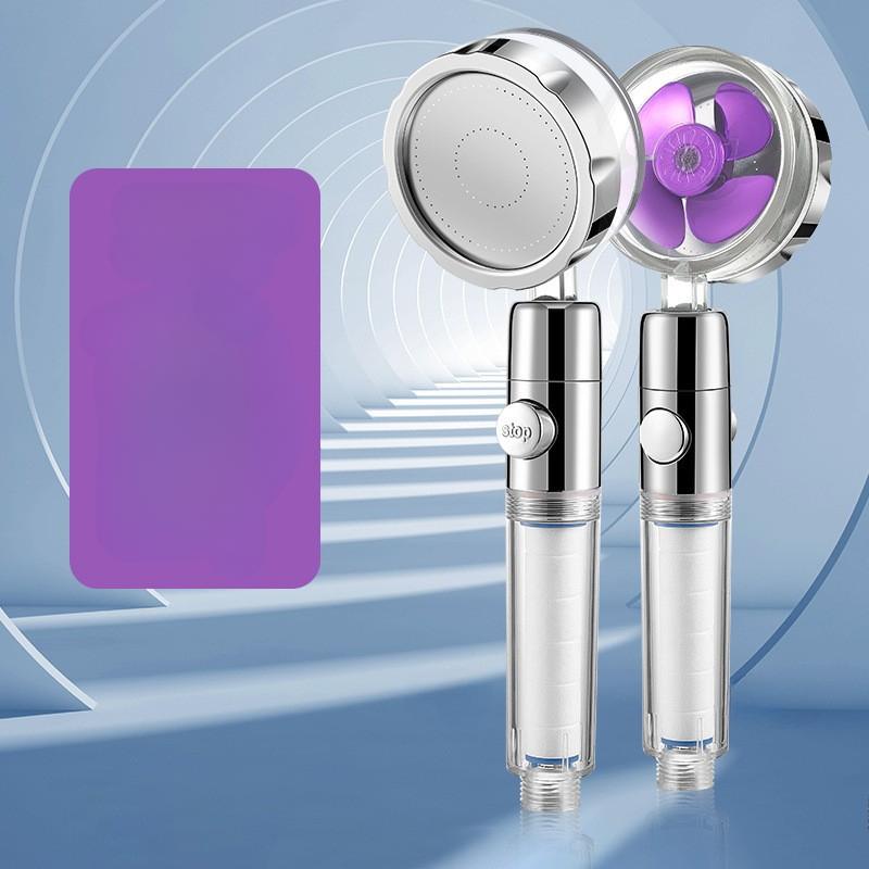 Насадка для душа с турбонаддувом, фильтр для душа с дождевой насадкой, экономия воды, насадка для душа высокого давления, насадка для душа высокого давления для ванной комнаты