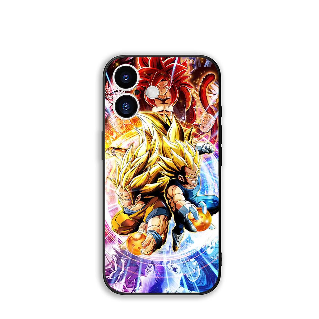 Phone Cover Cartoon Dragon Gokus Ball Z Vegeta for Apple iPhone 16 15 14 Plus 13 12 Mini 17 Pro Max + ProMax 16E Air 15+ Case