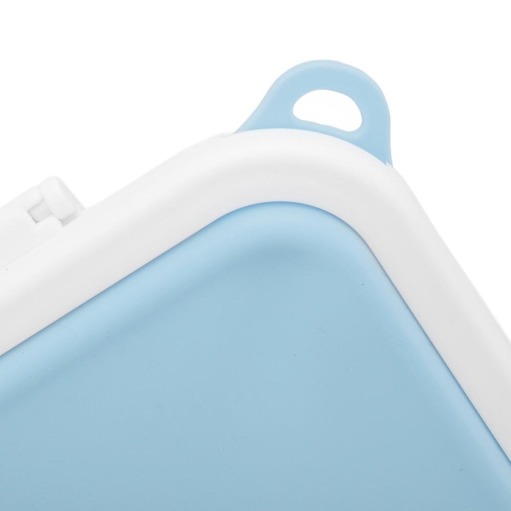 PP Silicone Material Lunch Container 3 Side Clips Food Snack Storage  Outdoor Use
