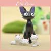 Black Cat Resin Figurine Set With Creative Desk Decor For Couples And Giftgiving