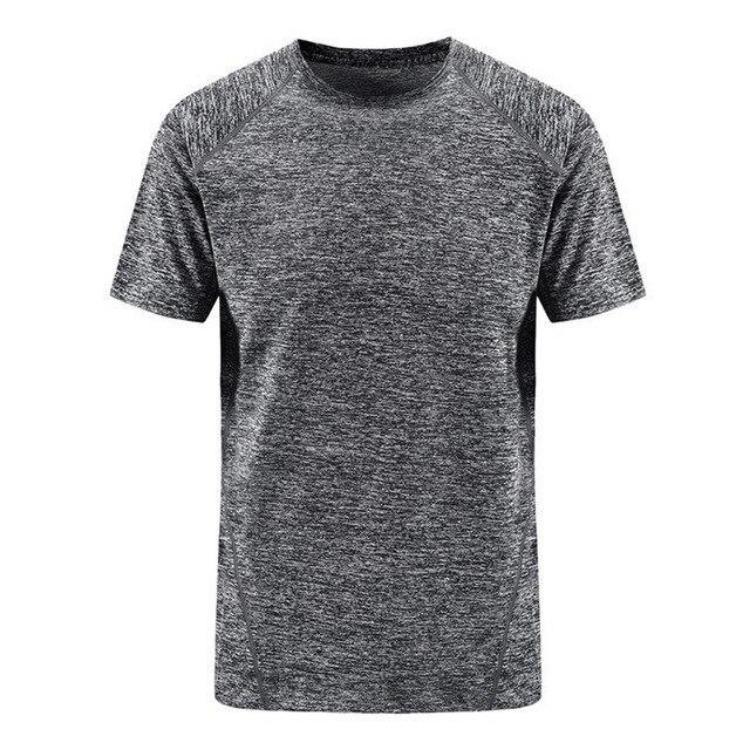 Mens Casual T Shirt Summer Short Sleeve Quick Drying Stretch Tshirt Splice Design High Quality 6xl 7xl 8xl Sizes T Shirt Men