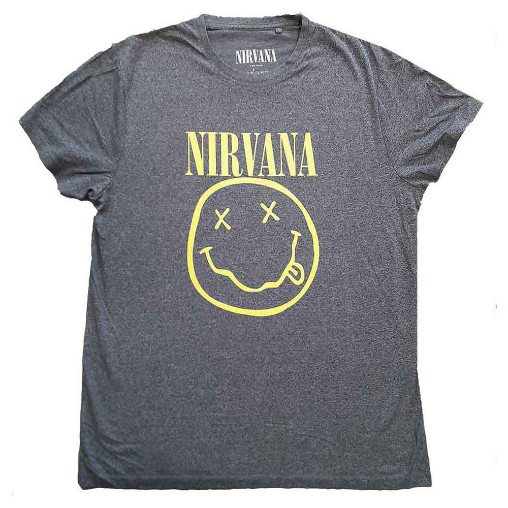 Nirvana Grunge Face Band Logo T-shirt