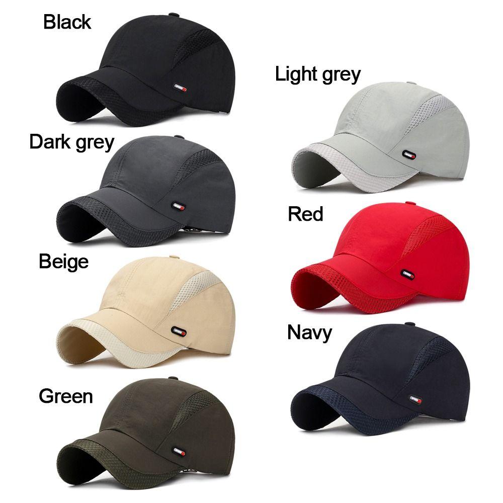 Waterproof Quick Dry Outdoor Space Sun Hat Mesh Baseball Cap Snapback Hats