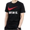 Nike Мужская футболка с круглым вырезом, влагоотводящая, дышащая, с коротким рукавом, топ 707361-010