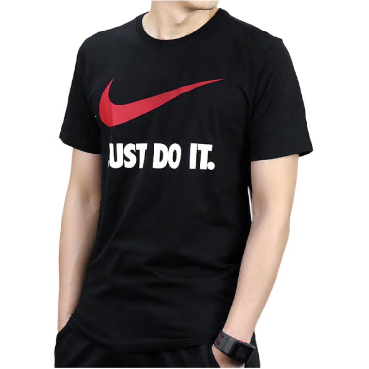 Nike Мужская футболка с круглым вырезом, влагоотводящая, дышащая, с коротким рукавом, топ 707361-010