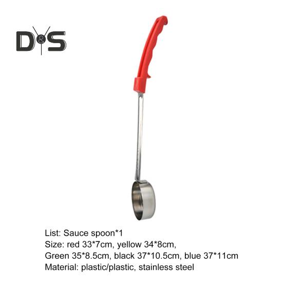 Sauce Spoon Food Grade Rust-proof Pizza Sauce Portion Control Ladle Tableware