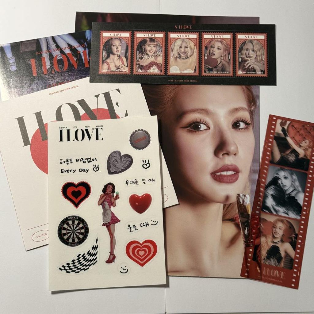 [Б/У] i-dle idle альбом I LOVE Act ver