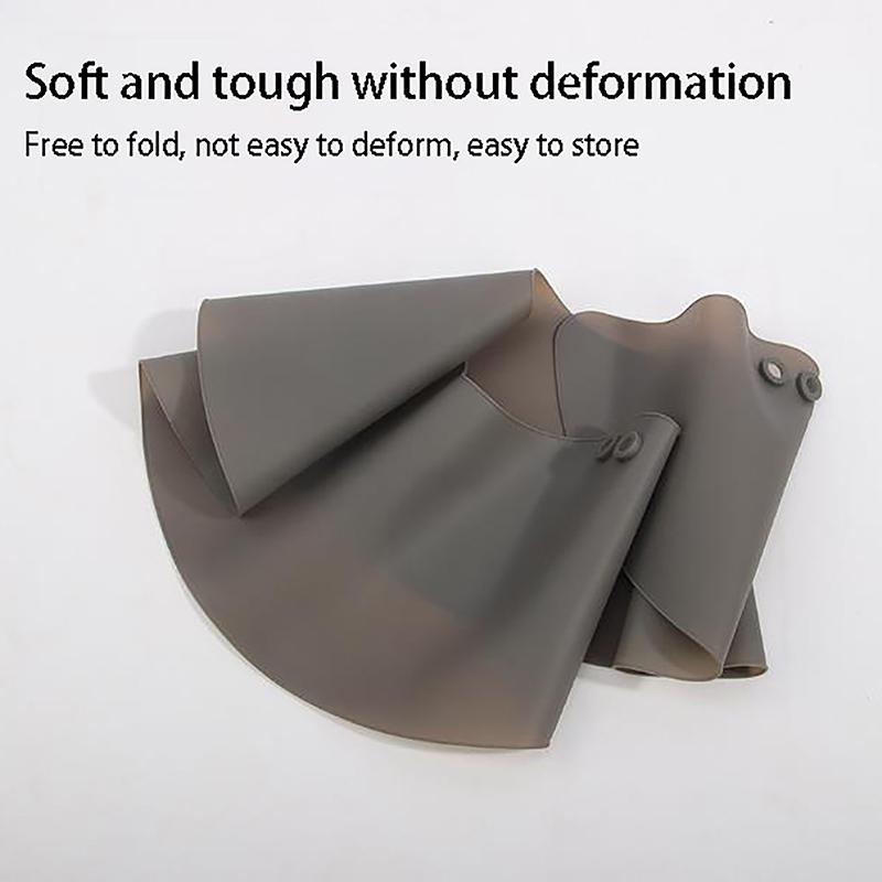 Парикмахерская силиконовая парикмахерская накидка, водонепроницаемая накидка для окрашивания волос, наплечная накидка