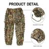 Тактическая камуфляжная одежда с 3D листьями, камуфляжный костюм Ghillie, бионическая камуфляжная охотничья одежда, камуфляжная одежда для наблюдения за птицами на открытом воздухе
