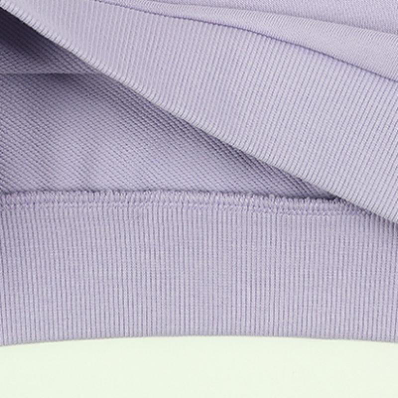 New Balance Kids Girls Crop Sweatshirt Light Purple