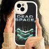 Чехол для телефона Хоррор-игра Dead Space для iPhone 16 15 14 13 12 11 Pro Max Plus Кожаный ударопрочный чехол