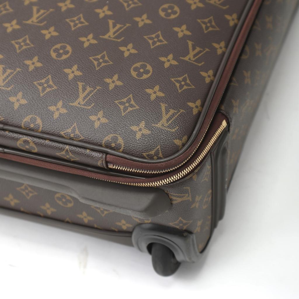 LOUIS VUITTON Monogram Vegas 55 Carry Bag Monogram canvas Brown Women M23241 Used