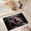 D-Dark Grim Reaper  Anime Entrance Door Mat Nordic Style Home Doormat Bathroom-Toilet Mats Bedroom Hotel Decor Mat