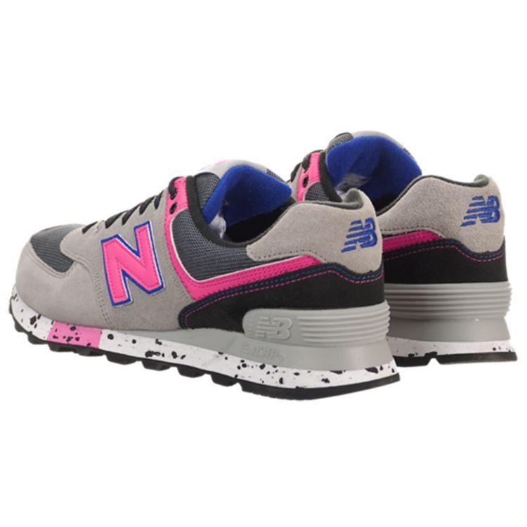 New Balance WL574OGP Женские кроссовки Серый Серый Розовый WL574OGP