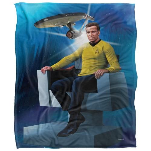 Star Trek Captain´s Chair Silky Supersoft Blanket