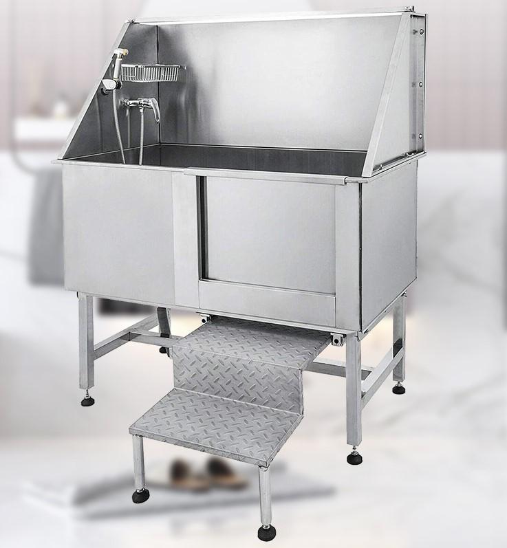 Stainless Steel 304 Professional Durable Pet Dog Spa Bathtub Bubble Therapy Tub for Medium to Large Size Dogs