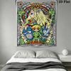Zelda'S Epic Adventure Hero'S Journey Unfolded Tapestry Fashion Print Background Cloth Soft Background Cloth Background Wall Hanging Cloth
