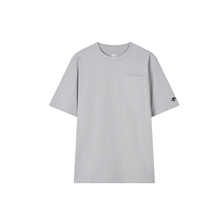 DESCENTE T-Shirts Unisex Crew Neck Moderate D5213OTS49