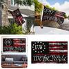 Independence Day Garden Flag 90 * 150cm Printed US Flag Decorative Festival Flag