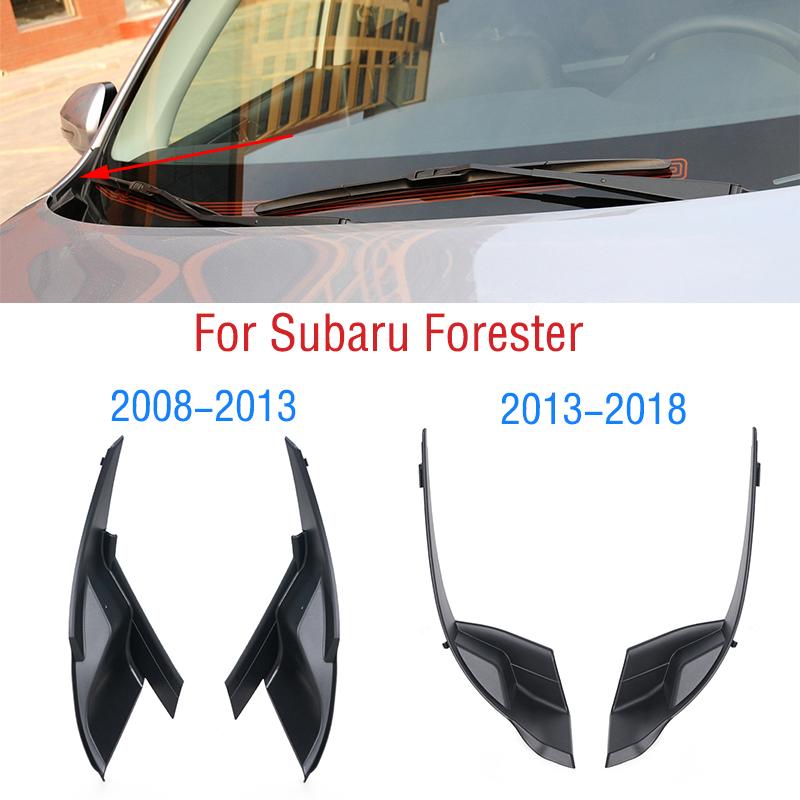 For Subaru Forester SH SJ 2008-2013 2013 2014 2015 2016 2017 2018 Front Windshield Wrap Wiper Corner Trim Cover Lid