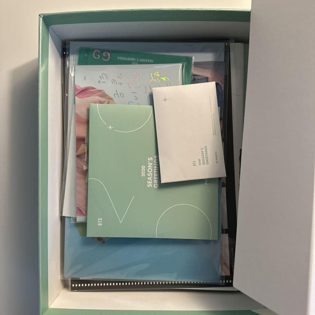 [Б/У] Редкий BTS 2020 SEASON'S GREETINGS
