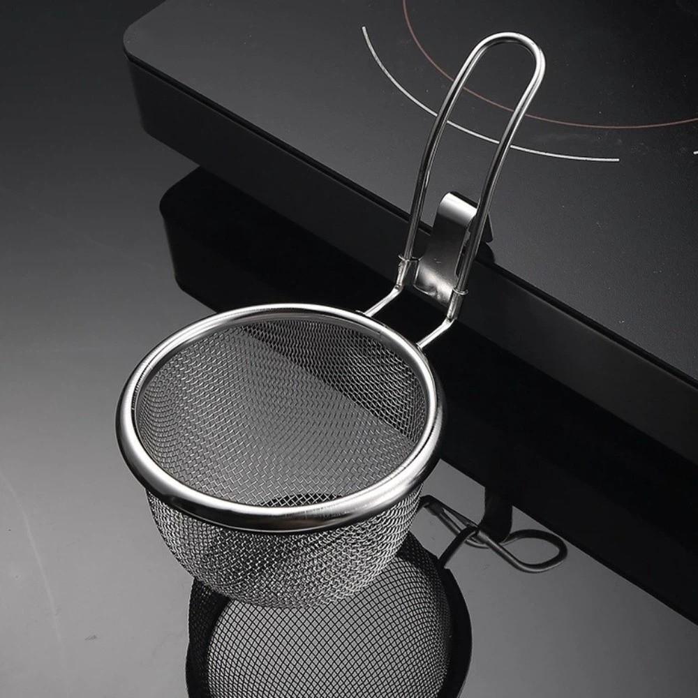 Multi-Purpose Mesh Strainer Spoon Stainless Steel Hot Pot Strainer Noodles Scoop Cooking