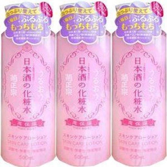 Тонер Kikumasamune Sake High Moisture 500 мл 3 бутылки Косметика для ухода за кожей Спиртовая