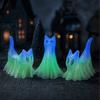 3PCS/SET Funny Halloween Cat Figurines Plastic Material Tabletop Shelf Figurines  Desktop Ornament