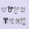 100Pairs Invisible Sewing Hook and Eye Closure for Clothing Bra Jacket Hooks Replacement Sewing Craft Buckle Garment Accessories