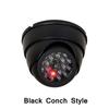 Warning Security Dome Surveillance Flashing LED Light Fake Monitor Dummy Camera CCTV