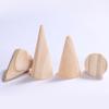 Дизайнерская неокрашенная подставка в форме конуса для хранения ювелирных изделий, стойка для колец, держатель для колец, органайзер