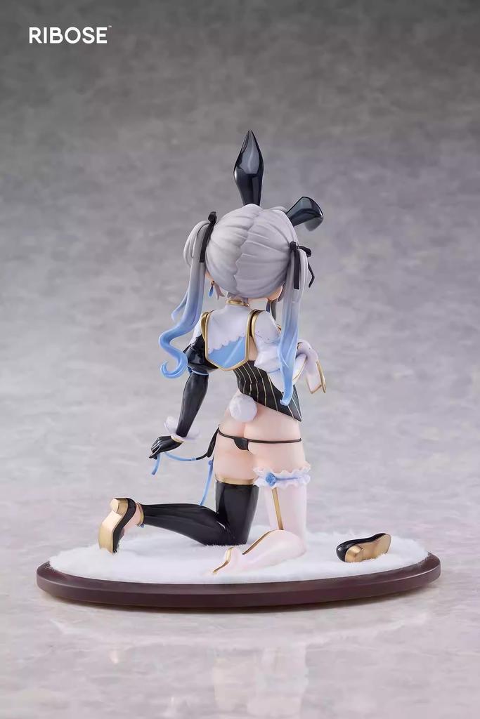 RIBOSE China Bunny Maid Moka Scale PVC ABS Finished Figure 1/7 &