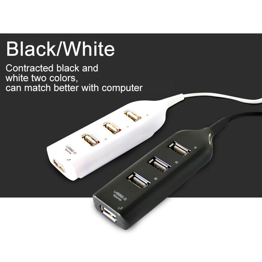 Portable Mini High Speed Laptop PC 4 Ports Multi Splitter Adapter USB 2.0 Hub