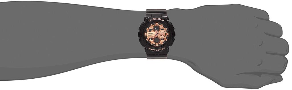 CASIO G-SHOCK Серия ярких цветов GA-140GB-1A2JF мужские черные