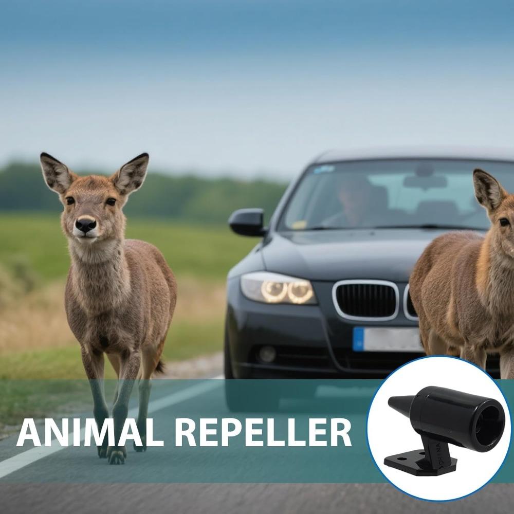 Anti Collision Siren Deer Repeller Wildlife Warn Device For Vehicle Animal Warn Whistles Effective Wildlife Repel Equipment