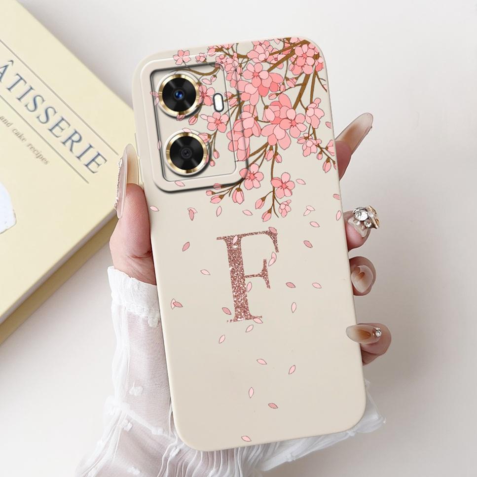 For Huawei Enjoy 60 6.75"Case New Letter Flower Luxury Crown Soft Silicon Cover For Huawei Enjoy 70z 70Z Bumper Phone Case Funda