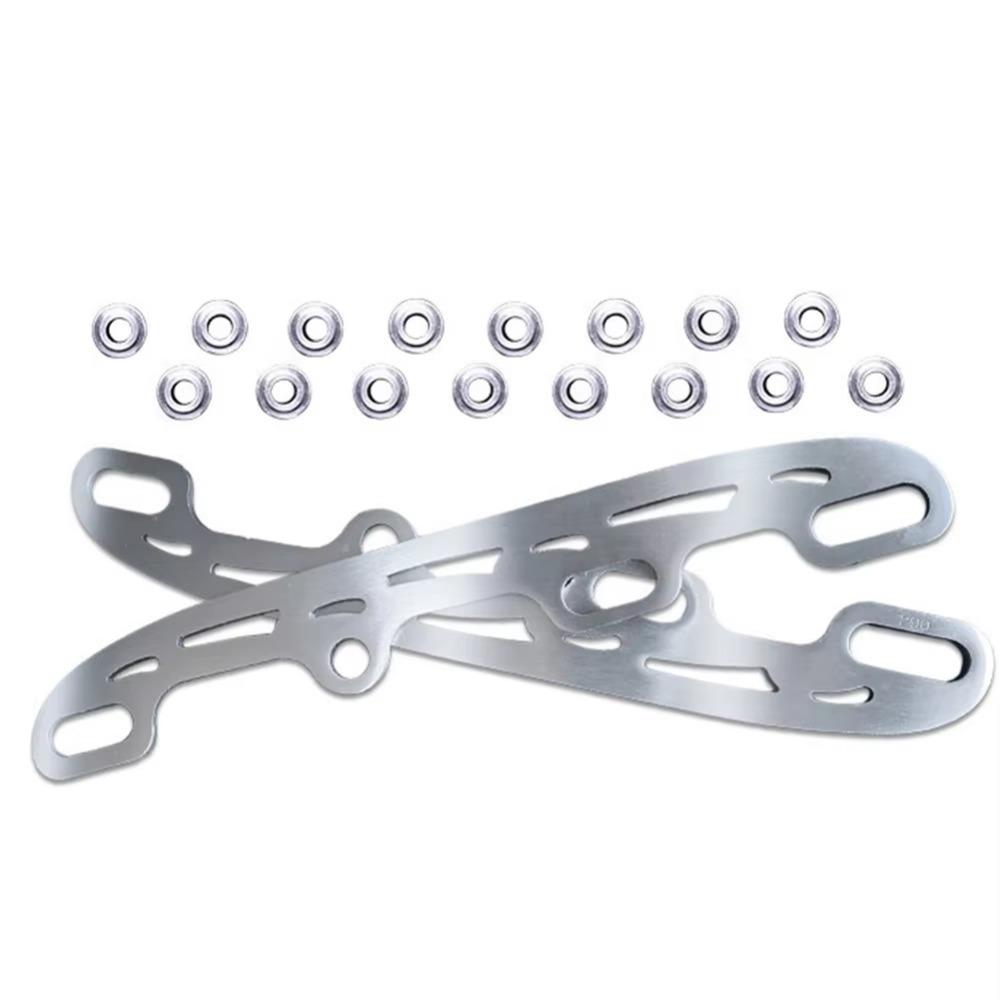 1 Pair 253/290mm Inline Figure Skate Blade Replacement Skate Shoes Accessory New Skating Blades