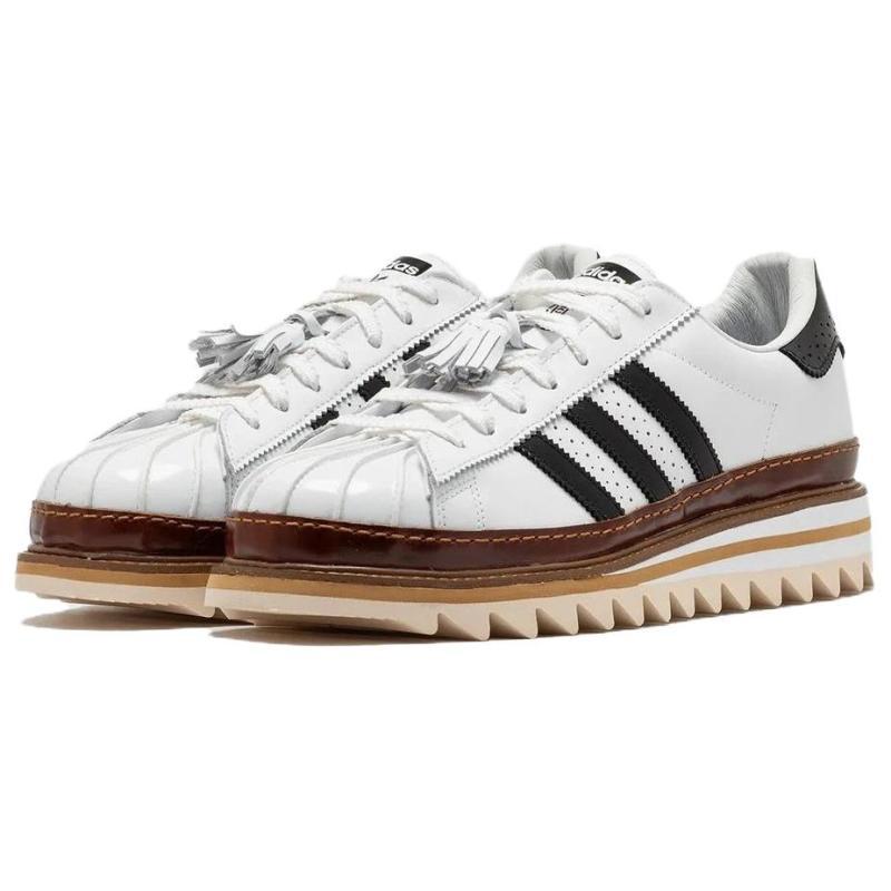 Adidas Оригинальные кроссовки Superstar CLOT Белый Кристальный песок IH3132