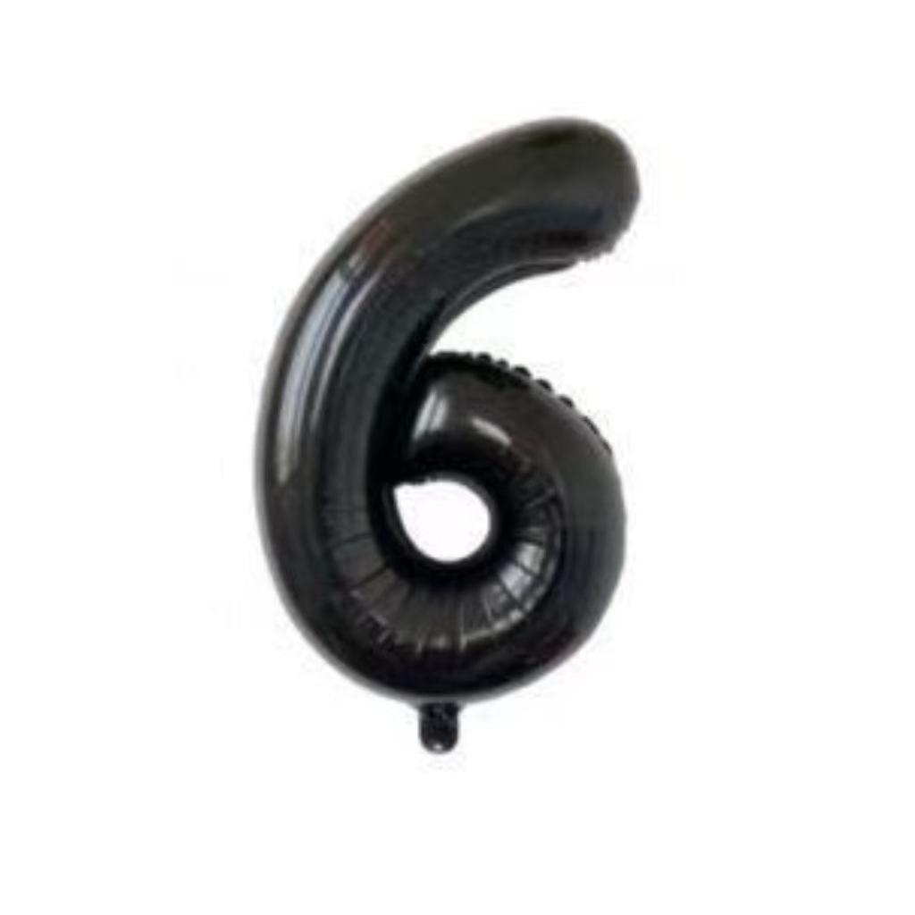 16-Inch Us Version Of Thin Body Digital Birthday Party Decoration Props Decoration Aluminum Film Balloon Digital