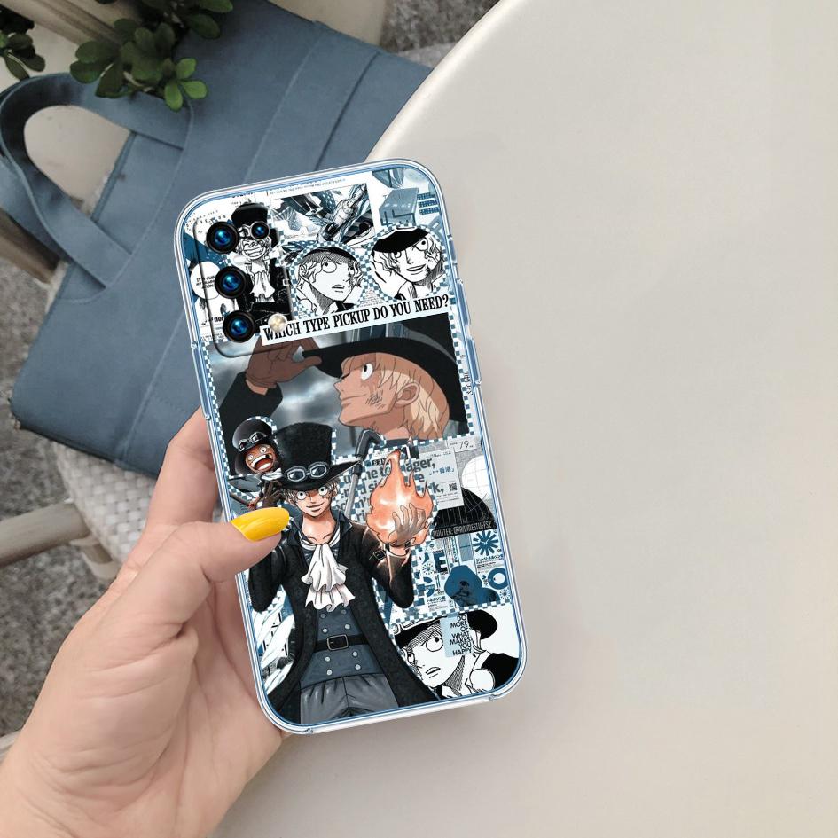 FM42 Чехол-доспех с прозрачной оболочкой One Piece Sabo для Motorola Moto G7 G8 G9 G84 G85 G73 G24 G15 Z2 Play Power Plus